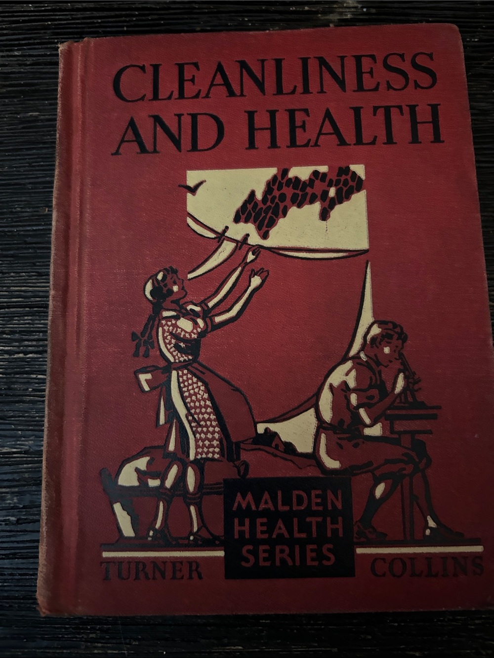 Cleanliness and Health - Red Decorative Hardcover 1932